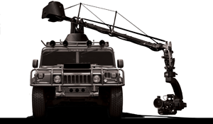 Hummer H1- Filmotechnic USA - Camera Car Systems - Cranes & Heads